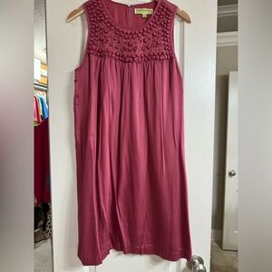NWT Segrid Olsen Medium Briar Rose Pink Dress